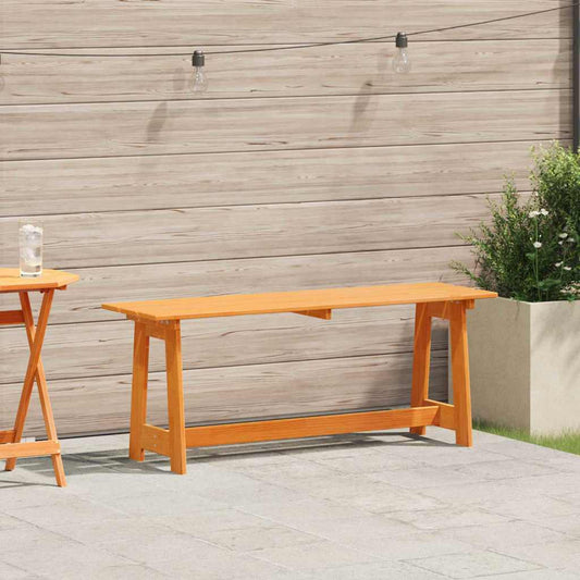 Hagebenk Tre Brun 119 x 37 x 47 cm Massiv furu