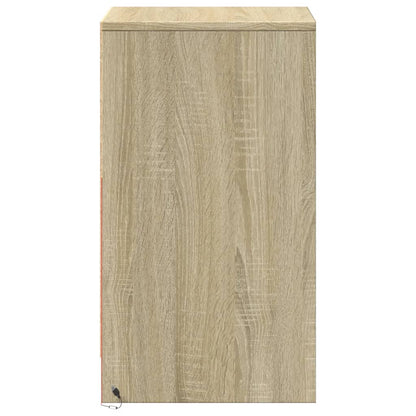 Nattbord Sengbord Sonoma Eik med LED