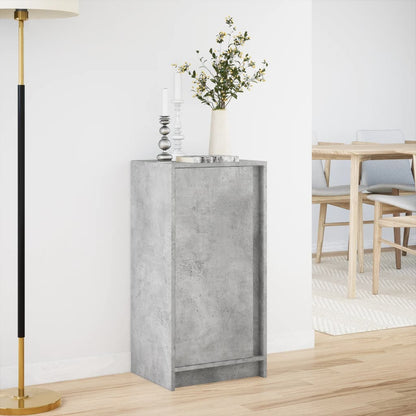 Skjenk Betonggrå med LED 42,5x34x85 cm