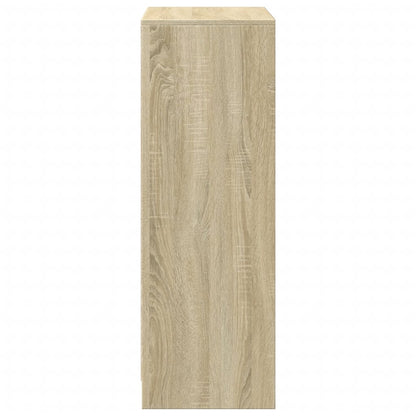 Skjenk Sonoma Eik med LED 72x34x100 cm