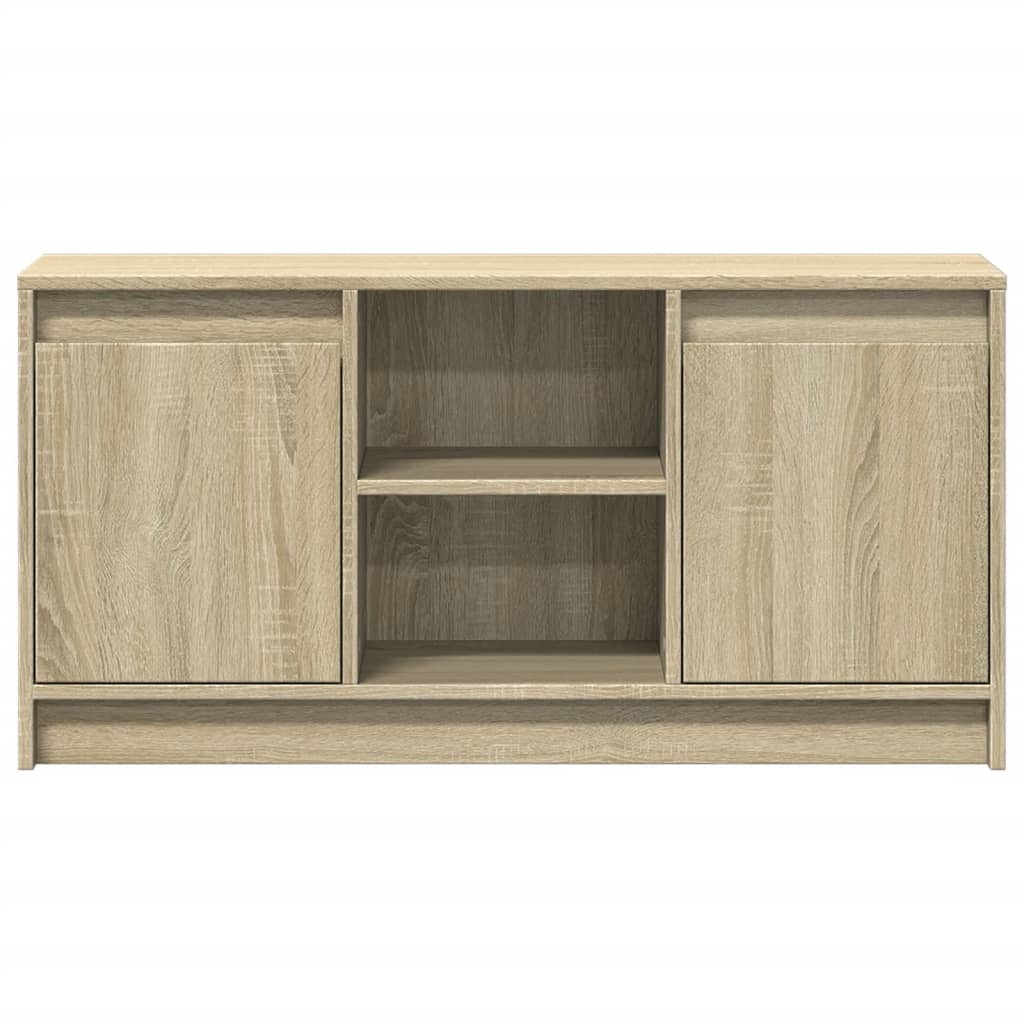 TV-Møbel Sonoma Eik TV-benk med LED 100x34x50 cm