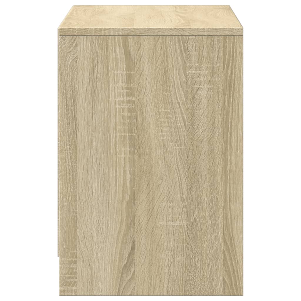 TV-Møbel Sonoma Eik TV-benk med LED 100x34x50 cm