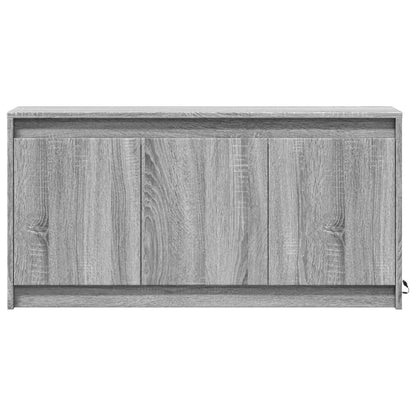 TV-Møbel Sonoma Grå TV-benk med LED 100x34x50 cm
