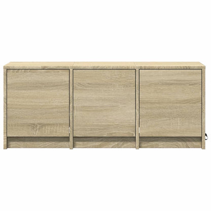 TV-Møbel Sonoma Eik TV-benk med LED 97x34x40 cm