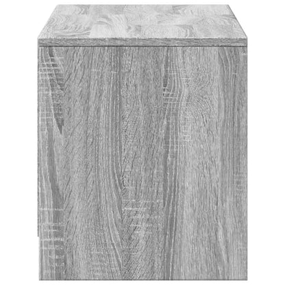TV-Møbel Sonoma Grå TV-benk med LED 97x34x40 cm