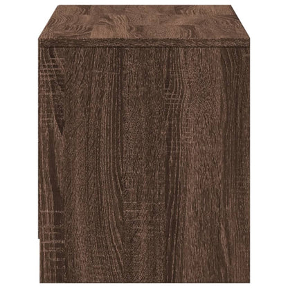 TV-Møbel Brun Eik TV-benk med LED 97x34x40 cm