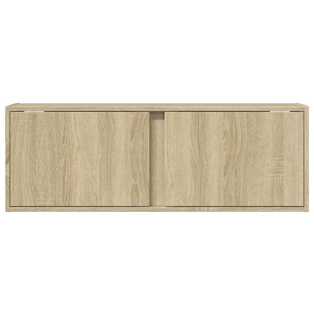 TV-Møbel Sonoma Eik Tv-benk med LED 100x31x35 cm
