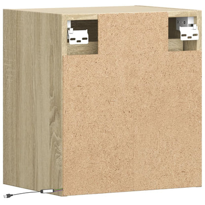 TV-Møbel Sonoma Eik Tv-benk med LED 41x31x45 cm