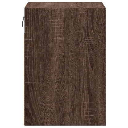TV-Møbel Brun Eik Tv-benk med LED 41x31x45 cm