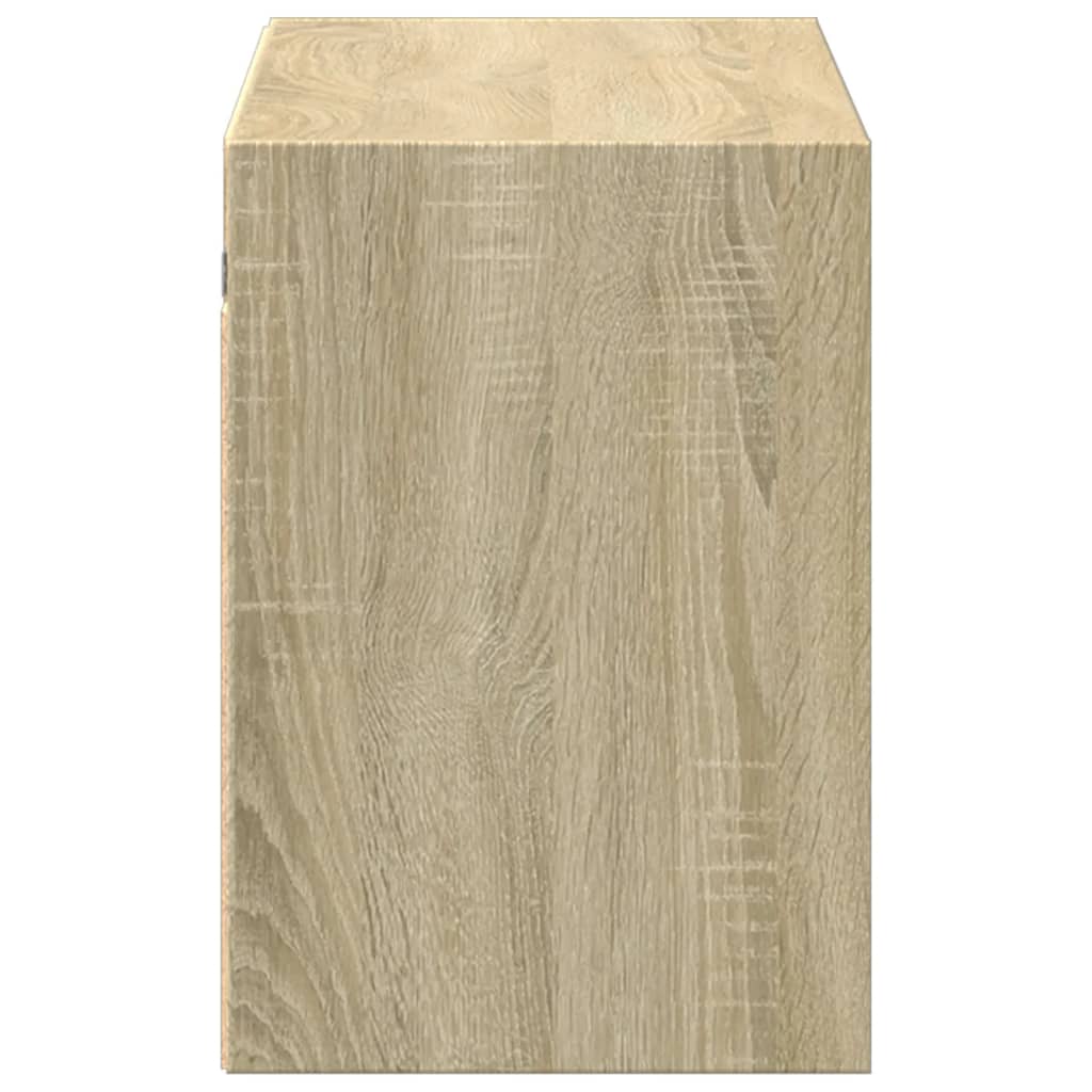 TV-Møbel Sonoma Eik TV-benk med LED 100x31x45 cm