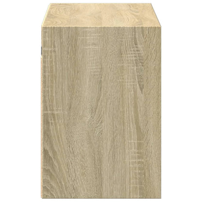 TV-Møbel Sonoma Eik TV-benk med LED 100x31x45 cm