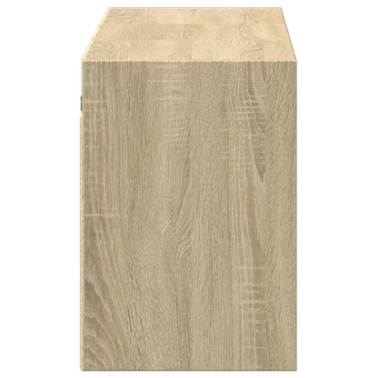 TV-Møbel Sonoma Eik TV-benk med LED 130x31x45 cm