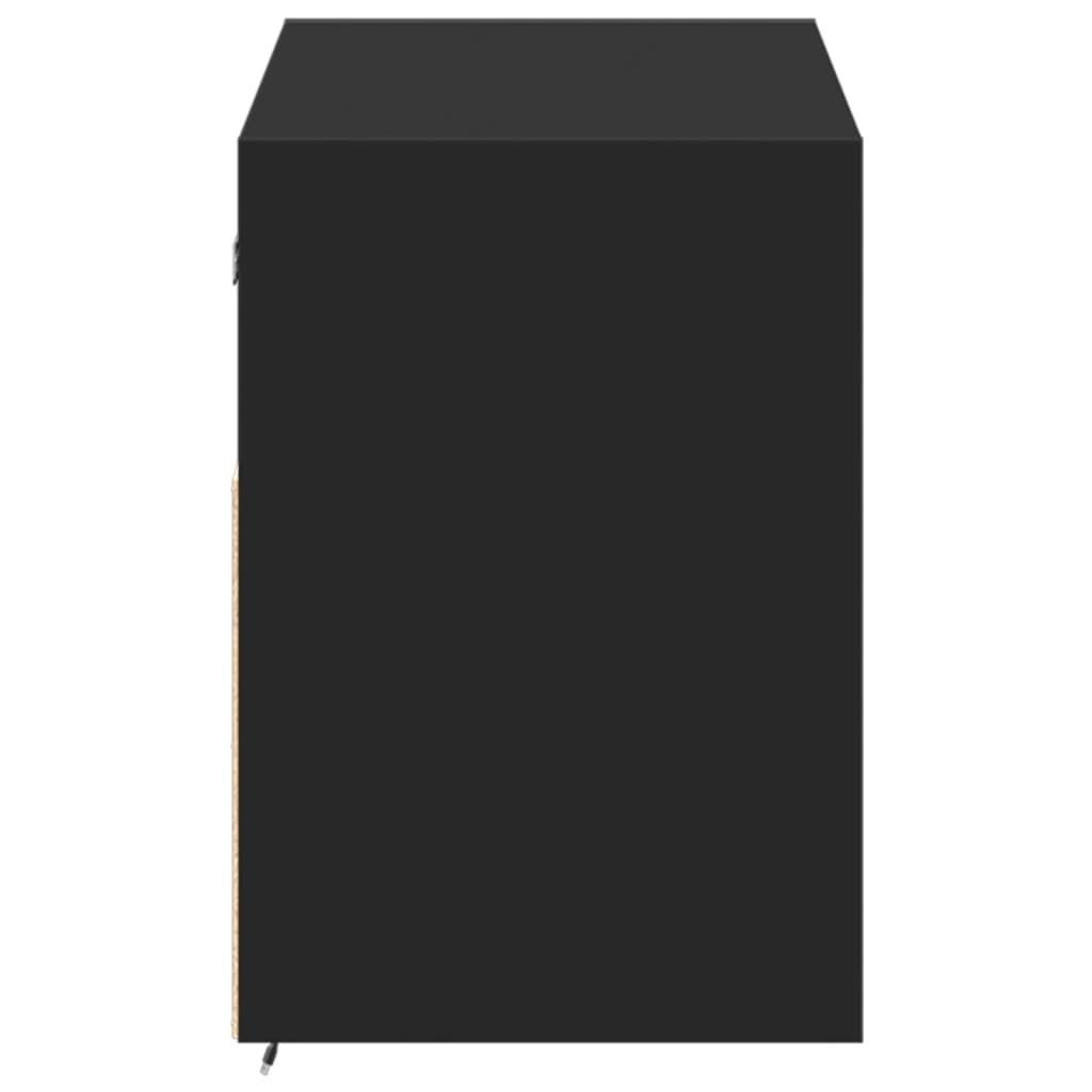 TV-Møbel Svart TV-benk med LED 100x31x45 cm