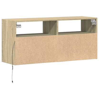 TV-Møbel Sonoma Eik TV-benk med LED 100x31x45 cm