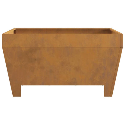 Bålplass Brun 80 x 80 x 43 cm Cortenstål