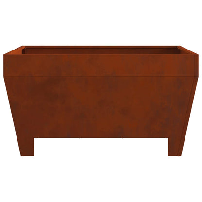 Bålplass Brun 80 x 80 x 43 cm Cortenstål