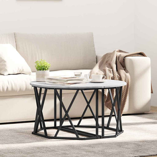 Salongbord Sofabord Sonoma Grå 80x80x42 cm