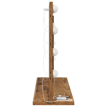 Sminkespeil Gamle tre Tre 60 x 45 x 18 cm Speil Sminkespeil