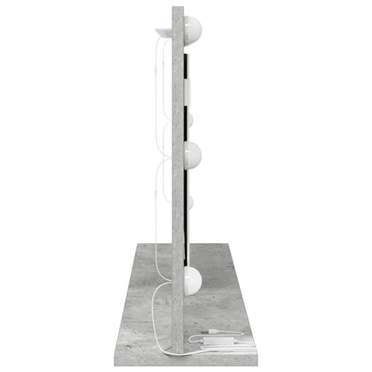 Sminkespeil Betonggrå Betong 80 x 45 x 18 cm Sminkespeil