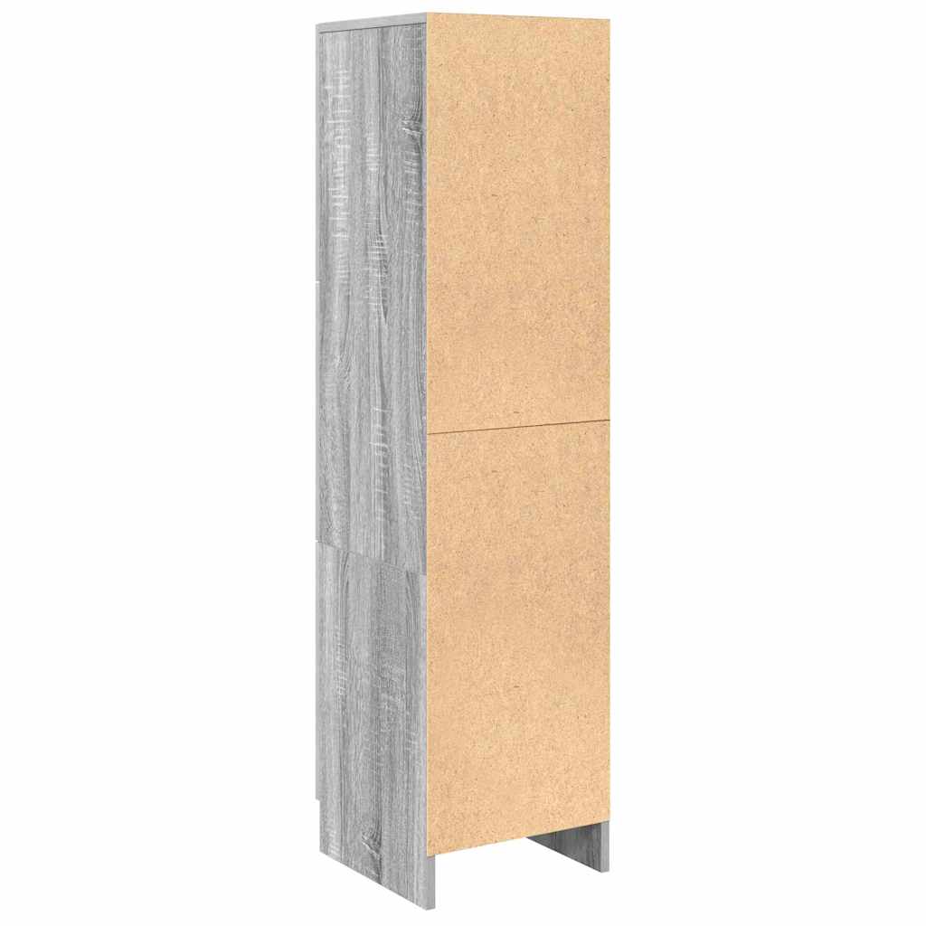 Skap Sonoma Grå 31,5 x 32 x 122,5 cm