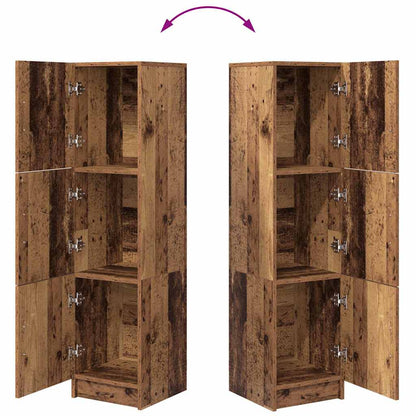 Skap Gammelt Tre 31,5 x 32 x 122,5 cm