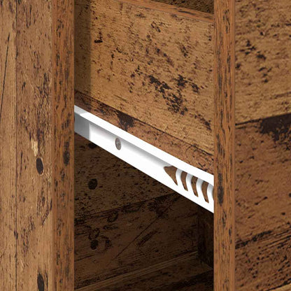 Skjenk Gammelt Tre med skuff 38 x 34 x 75 cm