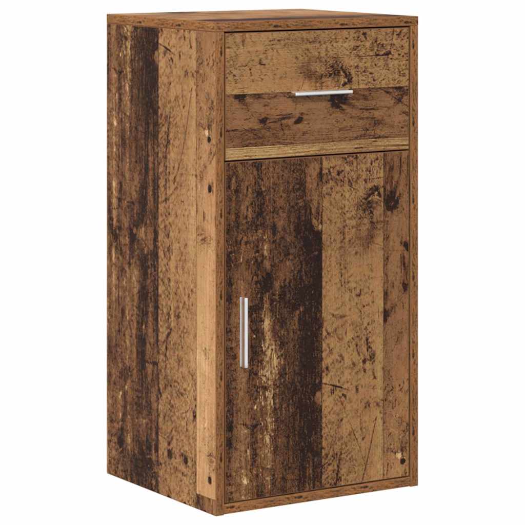 Skjenk Gammelt Tre med skuff 38 x 34 x 75 cm