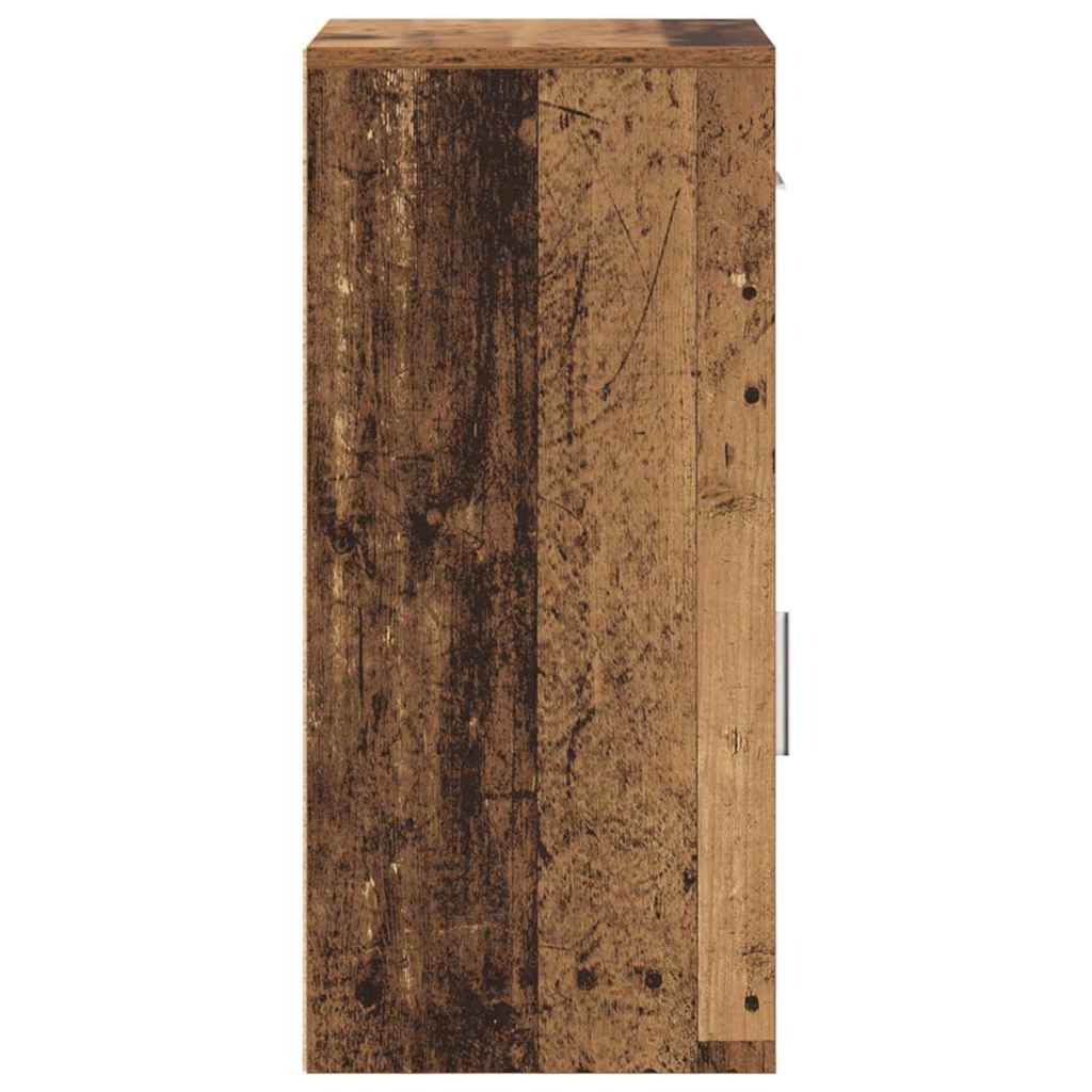 Skjenk Gammelt Tre med skuff 38 x 34 x 75 cm