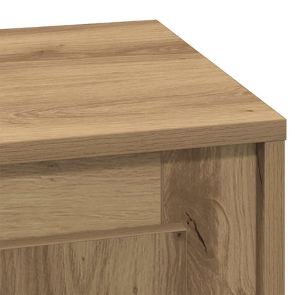 Nattbordskap 2 pcs Artisan Eik 44 x 34,5 x 45 cm Konstruert tre