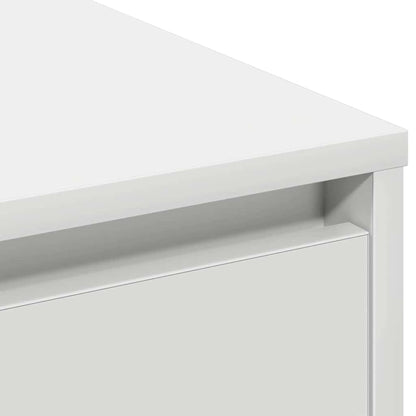 Skjenk Hvit LED 71x34.5x75 cm,