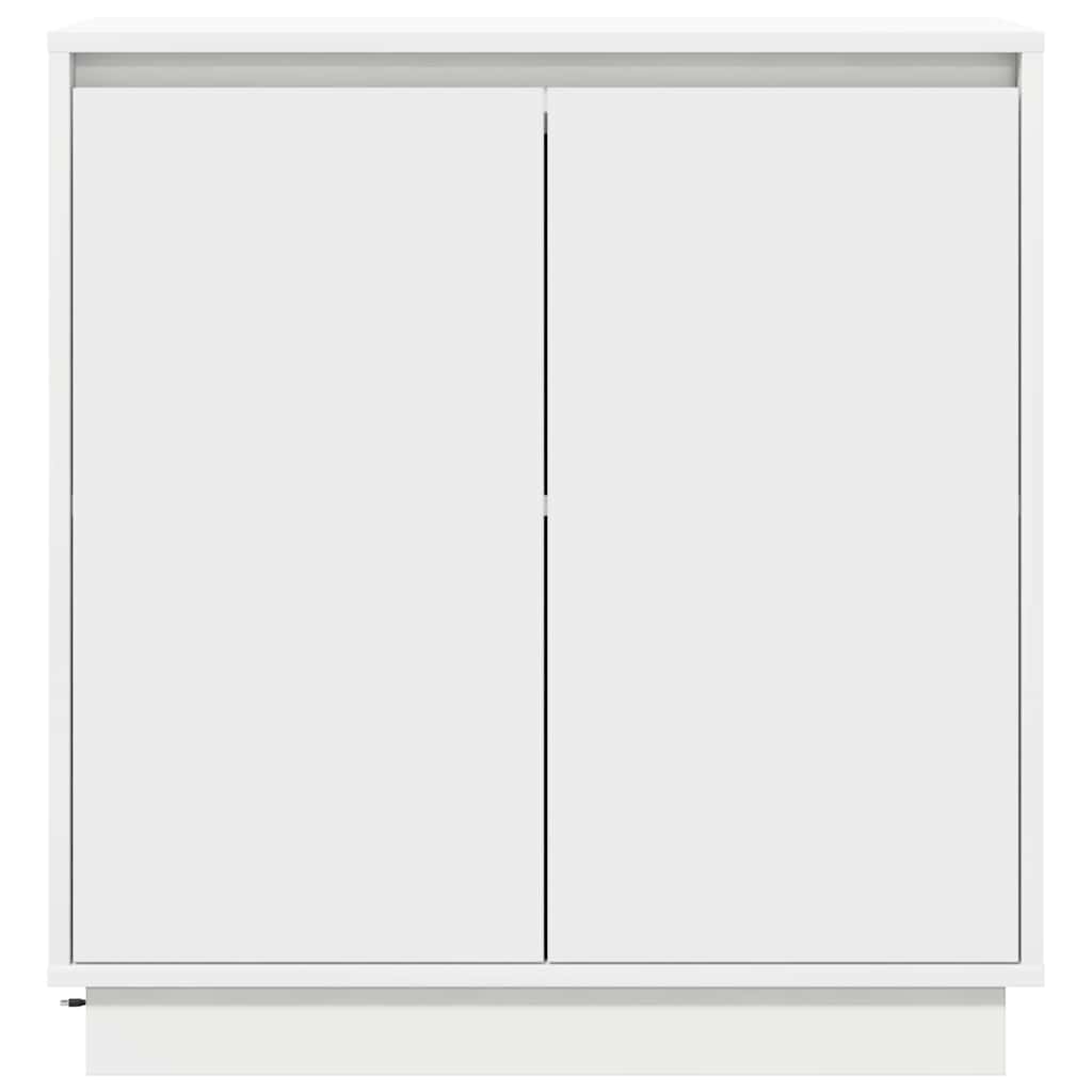 Skjenk Hvit LED 71x34.5x75 cm,