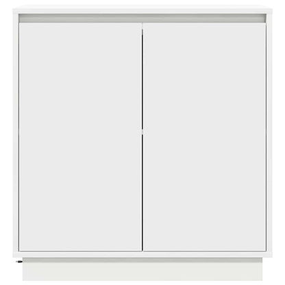 Skjenk Hvit LED 71x34.5x75 cm,