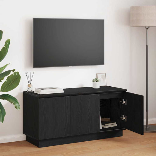 TV-Møbel Svart TV-Skap 100x38x49 cm