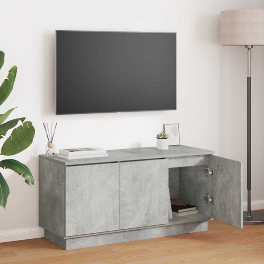 TV-Møbel Betonggrå 100x38x49 cm