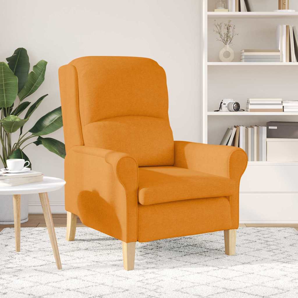 Lenestol Gul Moderne Lenestol Mørk Stoff Stor Ergonomisk