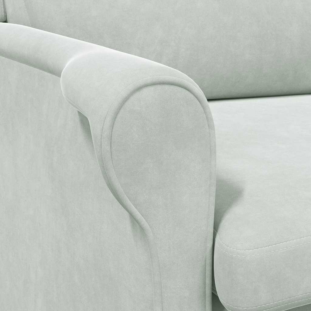 Lenestol Grå Lysegrå Stoff med treben Standard Ergonomisk