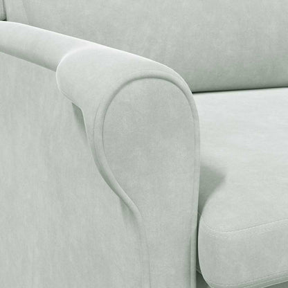 Lenestol Grå Lysegrå Stoff med treben Standard Ergonomisk