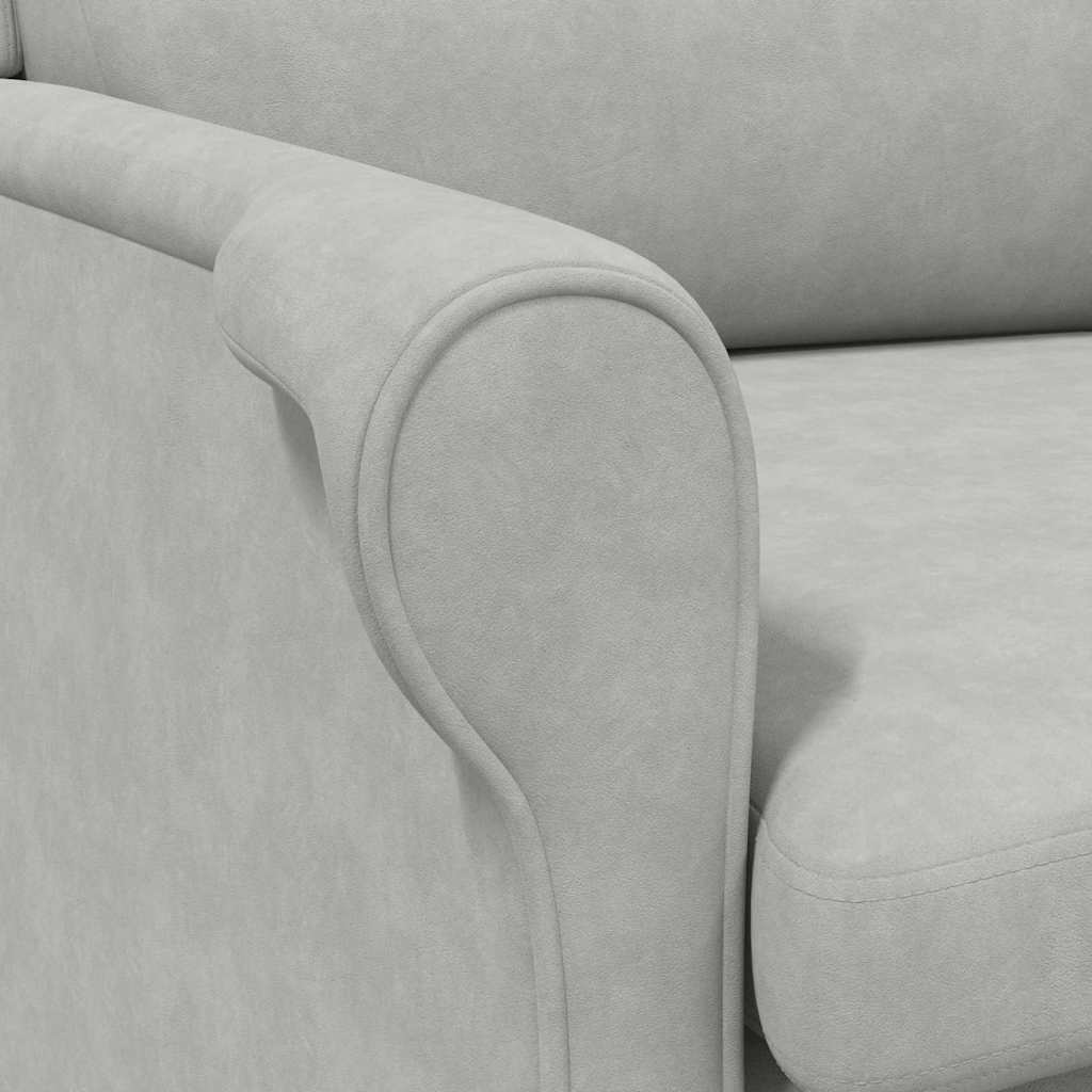 Lenestol Grå Lysegrå Stoff Standard Ergonomisk