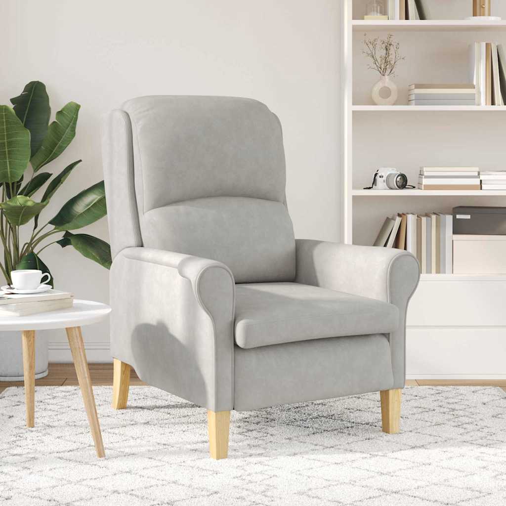 Lenestol Grå Lysegrå Stoff Standard Ergonomisk