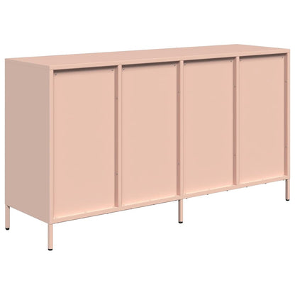 Skjenk DIV. rosa 135x39x73,5 cm kaldvalset stål