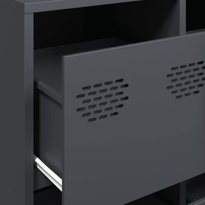 Skjenk DIV. antrasitt 135x39x73,5 cm kaldvalset stål