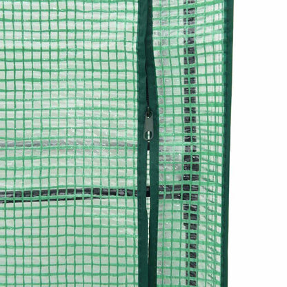 Høyseng med drivhustrekk rottingutseende 160x40x138 cm