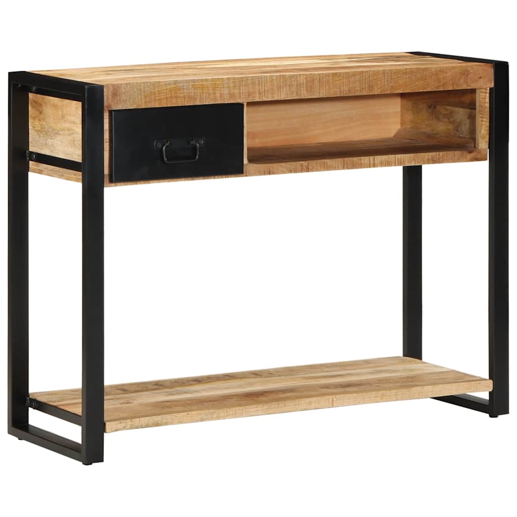 Avlastningsbord Konsollbord Tre 100x35x75 cm grovt heltre mangotre
