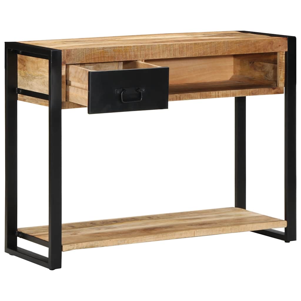 Avlastningsbord Konsollbord Tre 100x35x75 cm grovt heltre mangotre