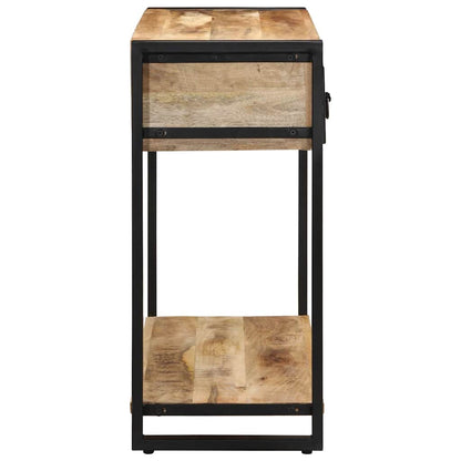 Avlastningsbord Konsollbord Tre 100x35x75 cm grovt heltre mangotre