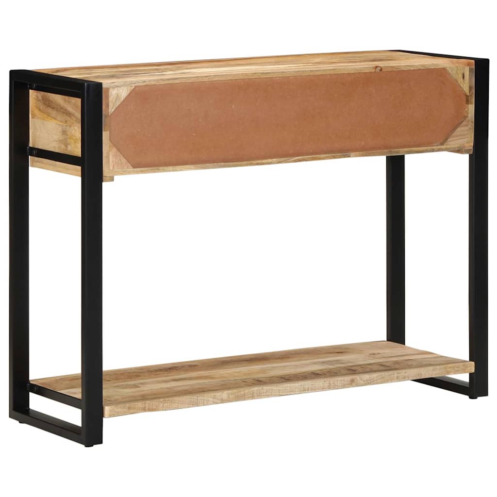 Avlastningsbord Konsollbord Tre 100x35x75 cm grovt heltre mangotre