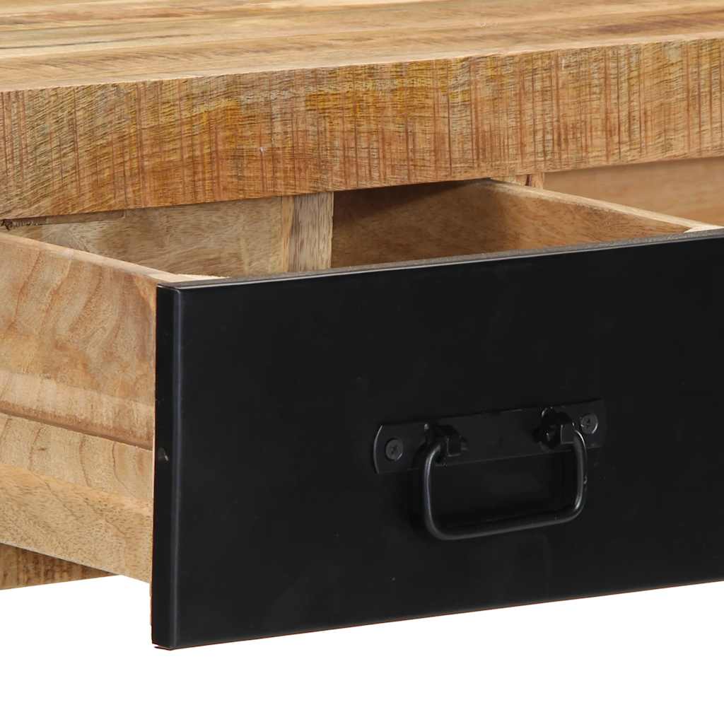 Avlastningsbord Konsollbord Tre 100x35x75 cm grovt heltre mangotre