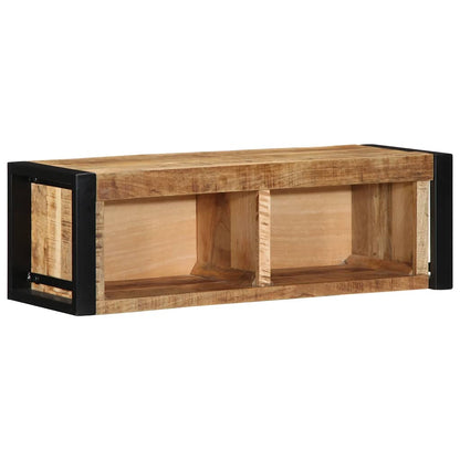 TV-Møbel Tre Tv-benk 80x30x25 cm grovt heltre mangotre