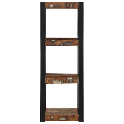 Vegghylle Tre flerfarget 35x35x100 cm gjenvunnet heltre