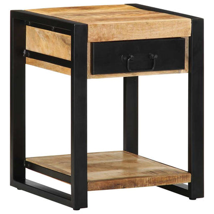Sidebord Tre 40x40x50 cm grovt heltre mango